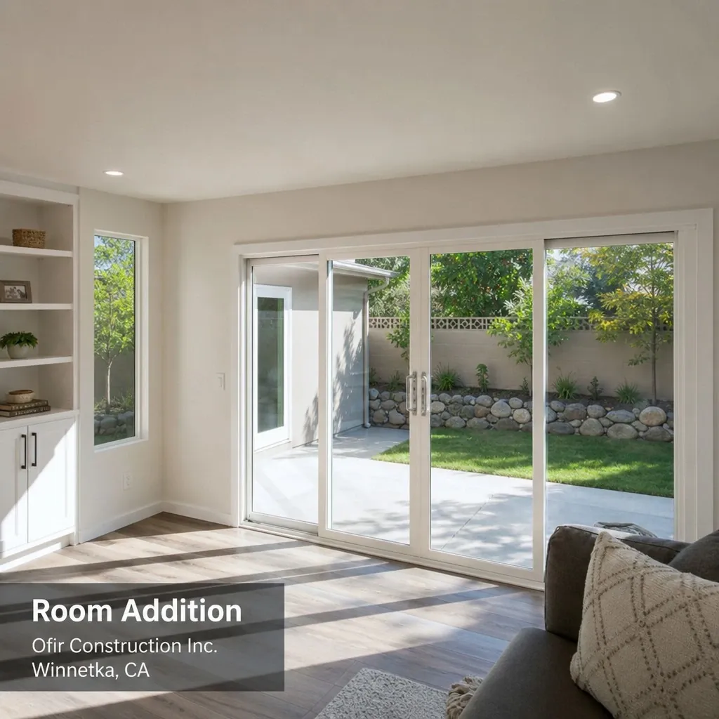 New room addition matching an existing Winnetka home